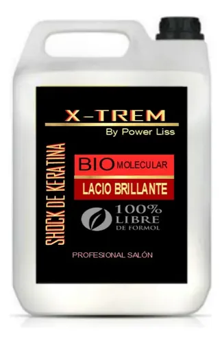 5 Litros De Shock De Keratina Sin Formol Bio Envio Al Pais