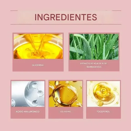 Pack X4 Mascarilla Facial Absorbe Bio Colágeno Tiktok Viral