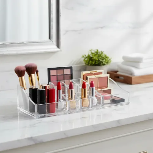 Organizador De Acrílico Para Maquillaje Cosméticos O1094