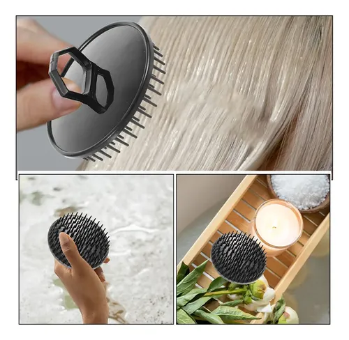 Cepillo De Champú Pequeño Para Cuidado Del Cabello