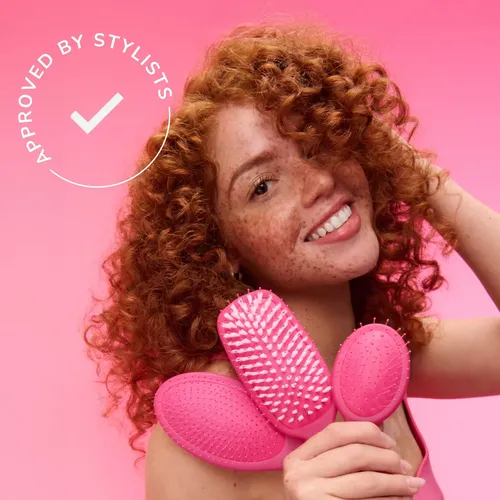 Cepillo Para Cabello, Cepillo Húmedo, Secado Rápido, Rosa, D