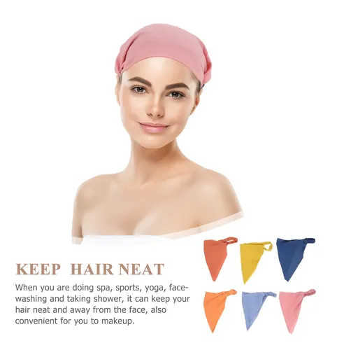 6 Pañuelos De Pelo Elásticos Para Cabeza Mujer