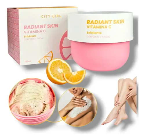 Exfoliante Corporal Y Facial Radiant Skin Vitamina C 250ml