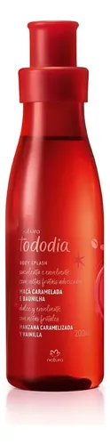 Colonia corporal Natura Tododia Caramel Apple and Vanilla Body Splash para mujer, 200 ml, 200 ml, para mujer