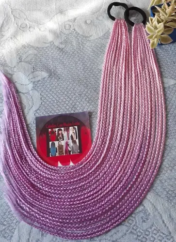 Set De 20 Trenzas En Coleta