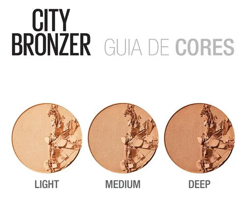 Maquillaje En Polvo Bronceador Maybelline New York City 300