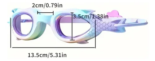 , Gafas Baño Infantiles Set Gorro Silicona Morado. Violet P