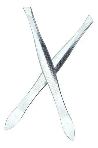 Pinzas Para Cejas De Acero Inoxidable