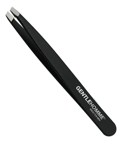 Pinza Gentlehomme Para Cejas Y Barba De Hombre En Acero Inox
