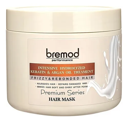 Mascarilla Capilar Bremod Performance Con Aceite De Argán Y