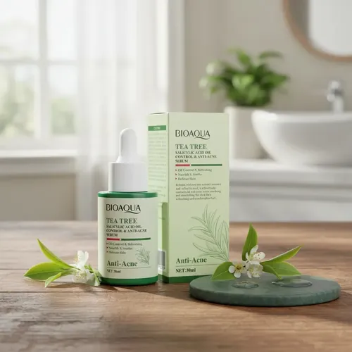 Serum Facial Anti Acne Arbol Te Y Salicilico Bioaqua 30ml Acneica Día/noche