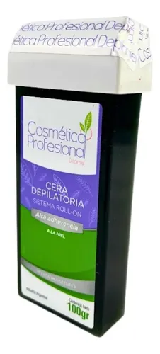 Cera Depilatoria Roll-on Alta Adherencia Cosmética Prof 100g