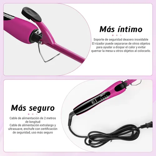 A Tenaza Rizadora De Cabello De Cerámica De 9mm Xxx @