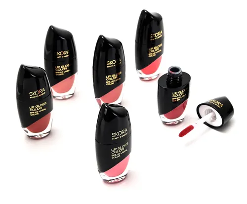 Lipgloss Brillo Color De Labios Matte Skora X 24 Unidades