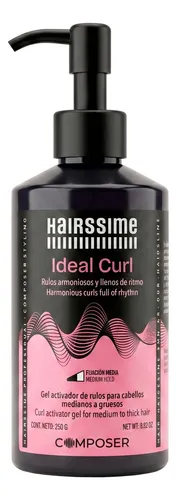 Hairssime Composer Ideal Curl Gel Restaurador De Rulos 250g