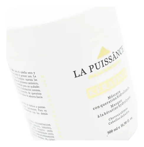 La Puissance Keratina Anti Frizz Máscara Pelo X 500ml Local