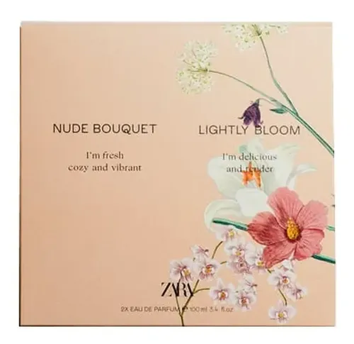 Perfume Zara Nude Bouquet y Lightly Bloom 100ml Eau de Parfum Mujer Spray