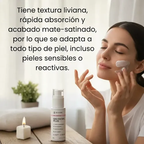 Crema Facial Antiedad Q10 Plus N Hidratante Antioxidante Ful