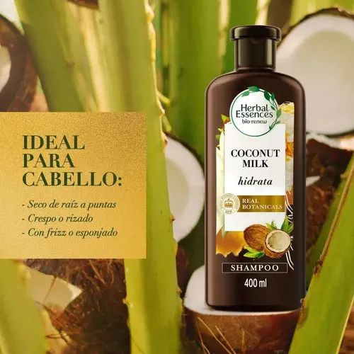 Shampoo Herbal Essences Bio:renew Coconut Milk, 400ml