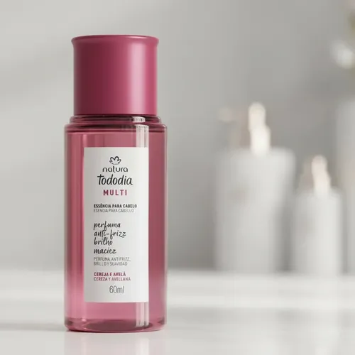 Perfume Cabello Natura Tododia Anti Frizz Cereza Y Avellana