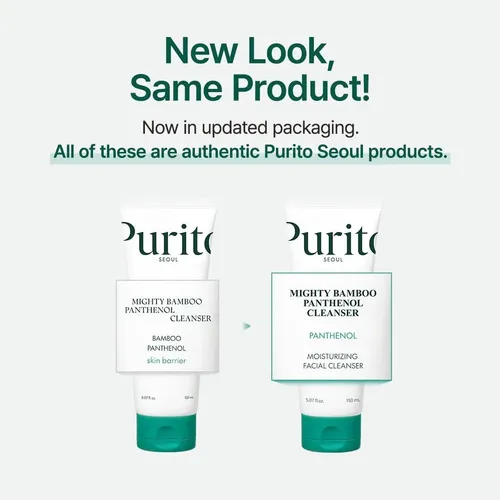 Purito Bamboo Panthenol Gentle Face Cleanser 150ml Moisturiz
