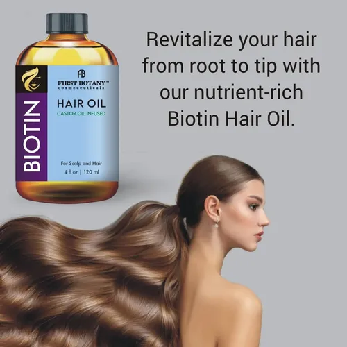 Sérum Capilar First Botany Biotin Ricino Oil 120ml