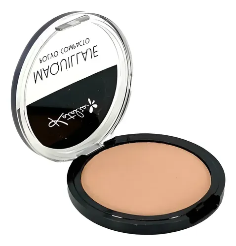 Polvo Compacto Maquillaje Mate De Lujo Katalia