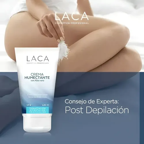 Crema Humectante Con Aloe Vera 140gr Laca Tipo de piel Normal