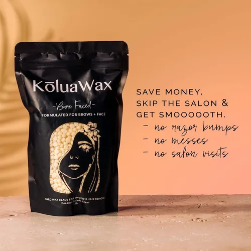 Cera Dura Koluawax Para Vello Grueso  Coco Colada  16