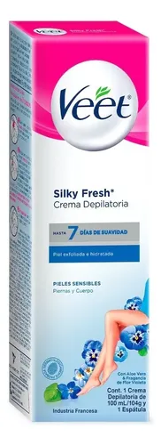 Crema Depilatoria Veet Para Piel Sensible 100ml