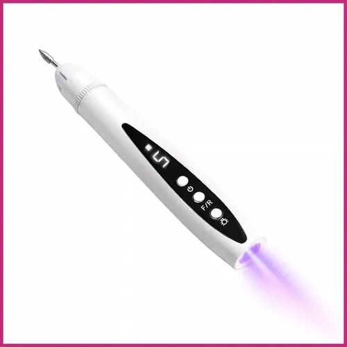 Torno Uñas Recargable Portatil 30.000 Rpm Con Pantalla Led