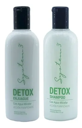 Kit System 3 Detox Shampoo Acondicionador Accion Purificante