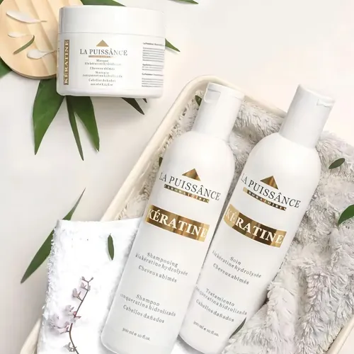 Kit La Puissance Keratina Shampoo + Acondicionador X1000ml