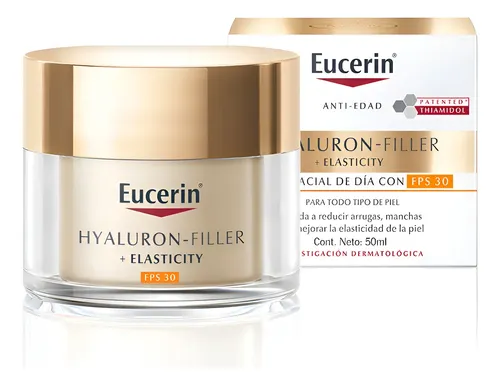 Eucerin Hyaluron-filler+elasticity Facial Día Fps 30 X 50ml Todo Tipo De Piel Día
