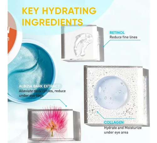 Parche Para Ojos Hidratantes Con Colágeno Y Retinol