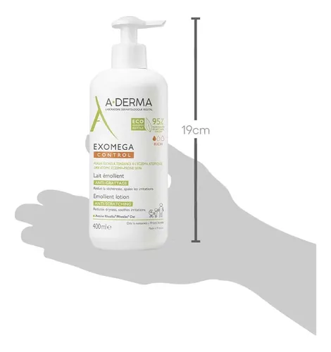A-derma Exomega Control Crema Corporal Emoliente 400ml