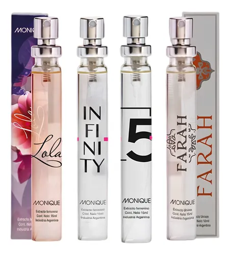 Extractos Femeninos Lola Infinity N5 Farah Monique 15 Ml C/u