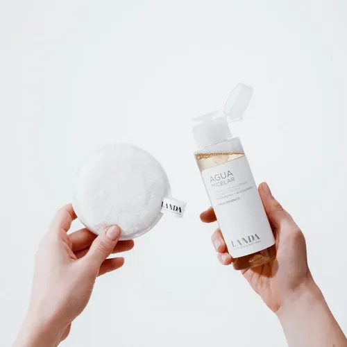 Landa Agua Micelar Desmaquillante Limpieza Facial Vegana