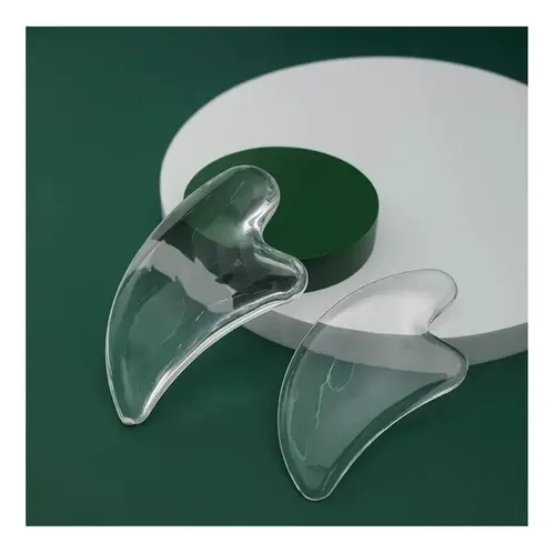 Tablero Gua Sha Transparente, Masaje Gua Sha For