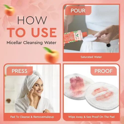 Agua Micelar My Beauty Spot Durazno 500 Ml Hidratante