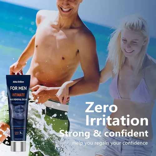 Crema Depilatoria Para Hombres Alcha Grillers 100 Ml