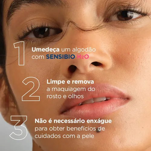 Agua Micelar Desmaquillante Calmante Sensibio H2o