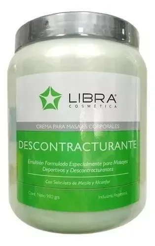 Libra Crema Para Masajes Descontracturantes De 980gr