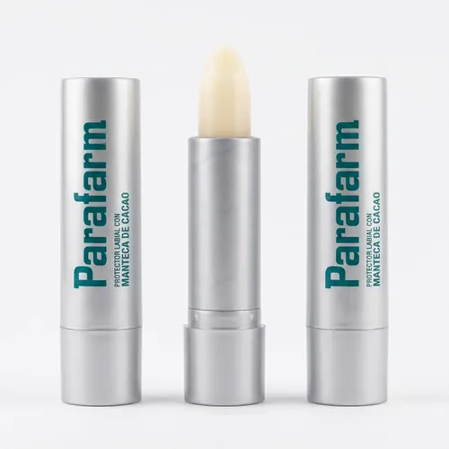 Manteca De Cacao Protector Labial Parafarm Balsamo Pack X3