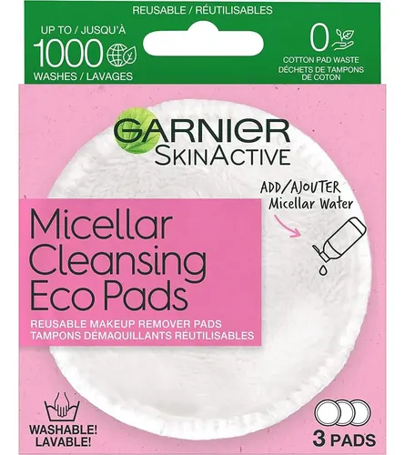 Set De Pads Reutilizables Garnier Micellar Eco De
