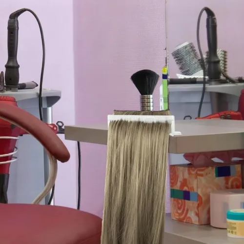 Soporte Desmontable Para Postizos Con Almohadillas Claro