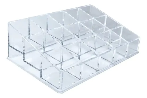 Organizador Acrílico Jessamy 15 Compartimentos Modelo O01512 Esmalte Maquillaje