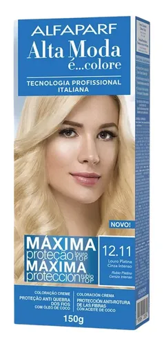 Kit Alfaparf Alta Moda 12.11 Rubio Platino Ceniza Intenso