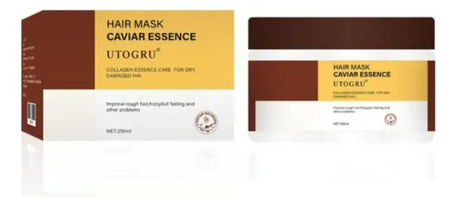 }yyy Nueva Mascarilla Capilar Utogru Caviar Essence Repara