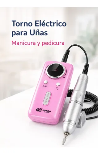 Torno Eléctrico Para Uñas Manicura Pedicura Profesional Usb